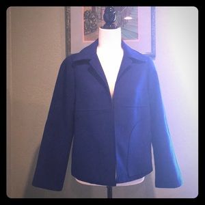 Gorgeous Chicos, size 0, royal blue coat.